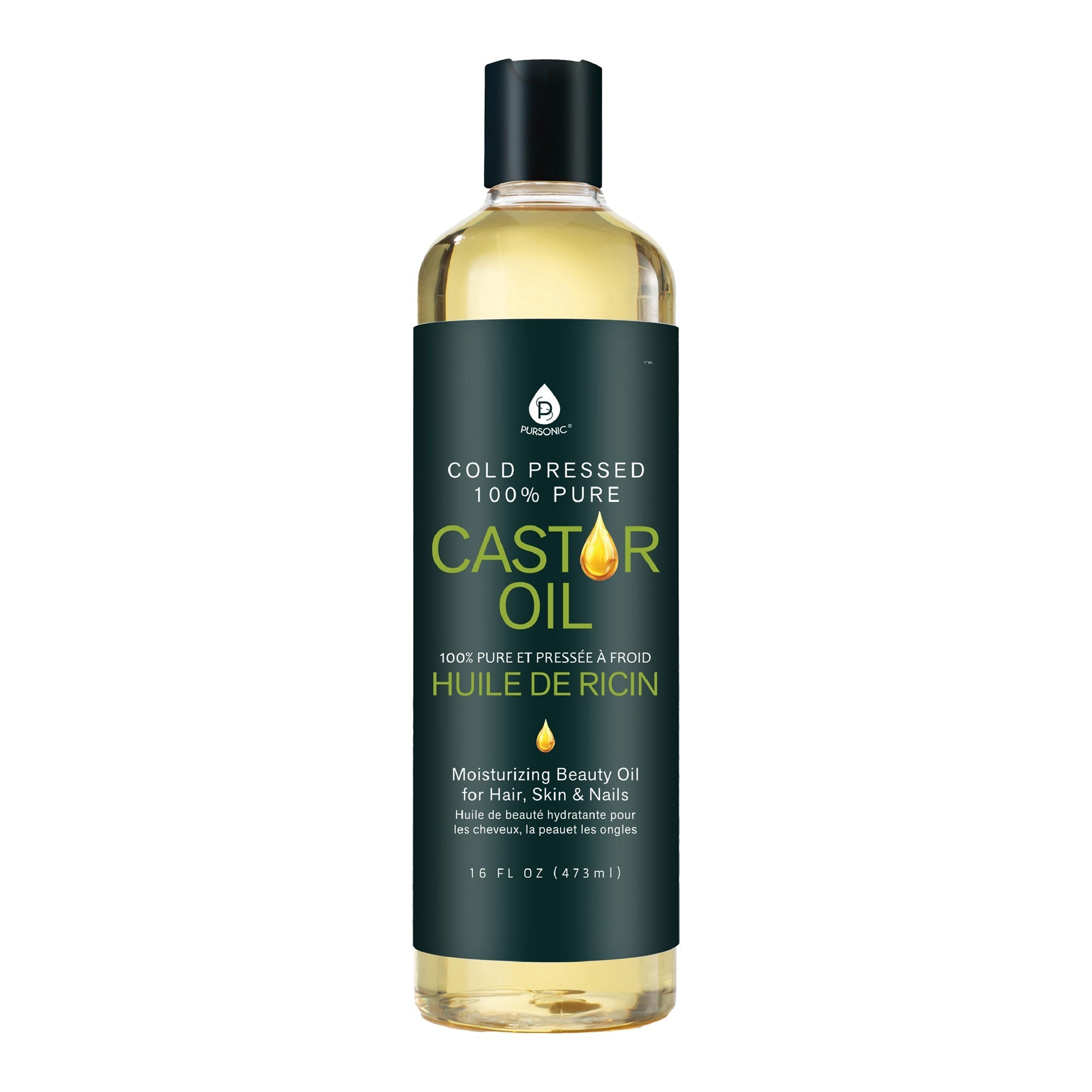 100% Pure Cold Pressed Castor Oil 16 Oz - LAVANDO100% Pure Cold Pressed Castor Oil 16 Oz100% Pure Cold Pressed Castor Oil 16 Oz