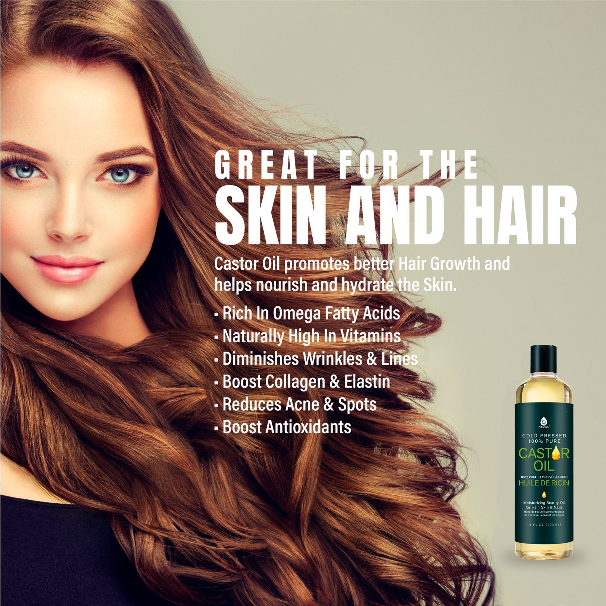 100% Pure Cold Pressed Castor Oil 16 Oz - LAVANDO100% Pure Cold Pressed Castor Oil 16 Oz100% Pure Cold Pressed Castor Oil 16 Oz