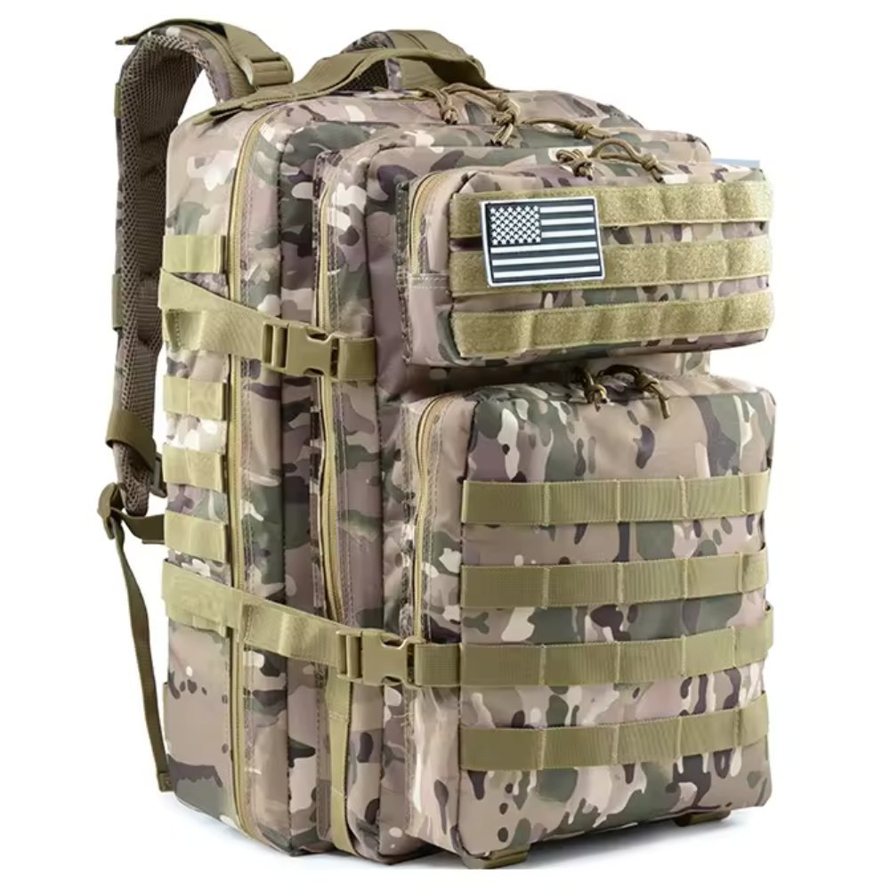 42L Tactical Backpack Bag with USA Patch - LAVANDO42L Tactical Backpack Bag with USA Patch42L Tactical Backpack Bag with USA Patch