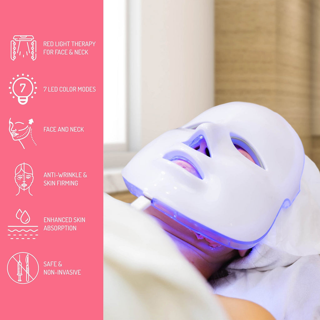 7-in-1 LED Light Therapy Face Mask – Advanced Skincare at Home! - LAVANDO7-in-1 LED Light Therapy Face Mask – Advanced Skincare at Home!7-in-1 LED Light Therapy Face Mask – Advanced Skincare at Home!