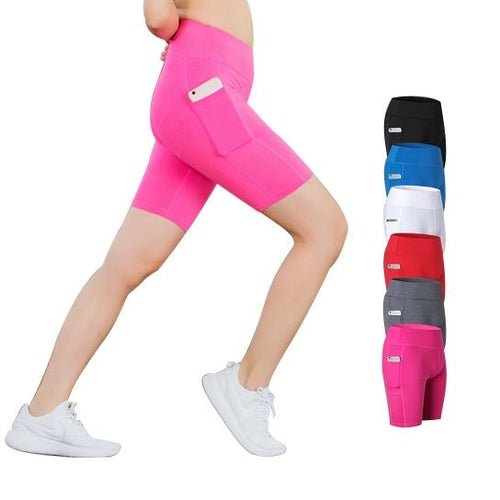 All Seasons Yoga Shorts Stretchable With Phone Pocket - LAVANDOAll Seasons Yoga Shorts Stretchable With Phone PocketAll Seasons Yoga Shorts Stretchable With Phone Pocket