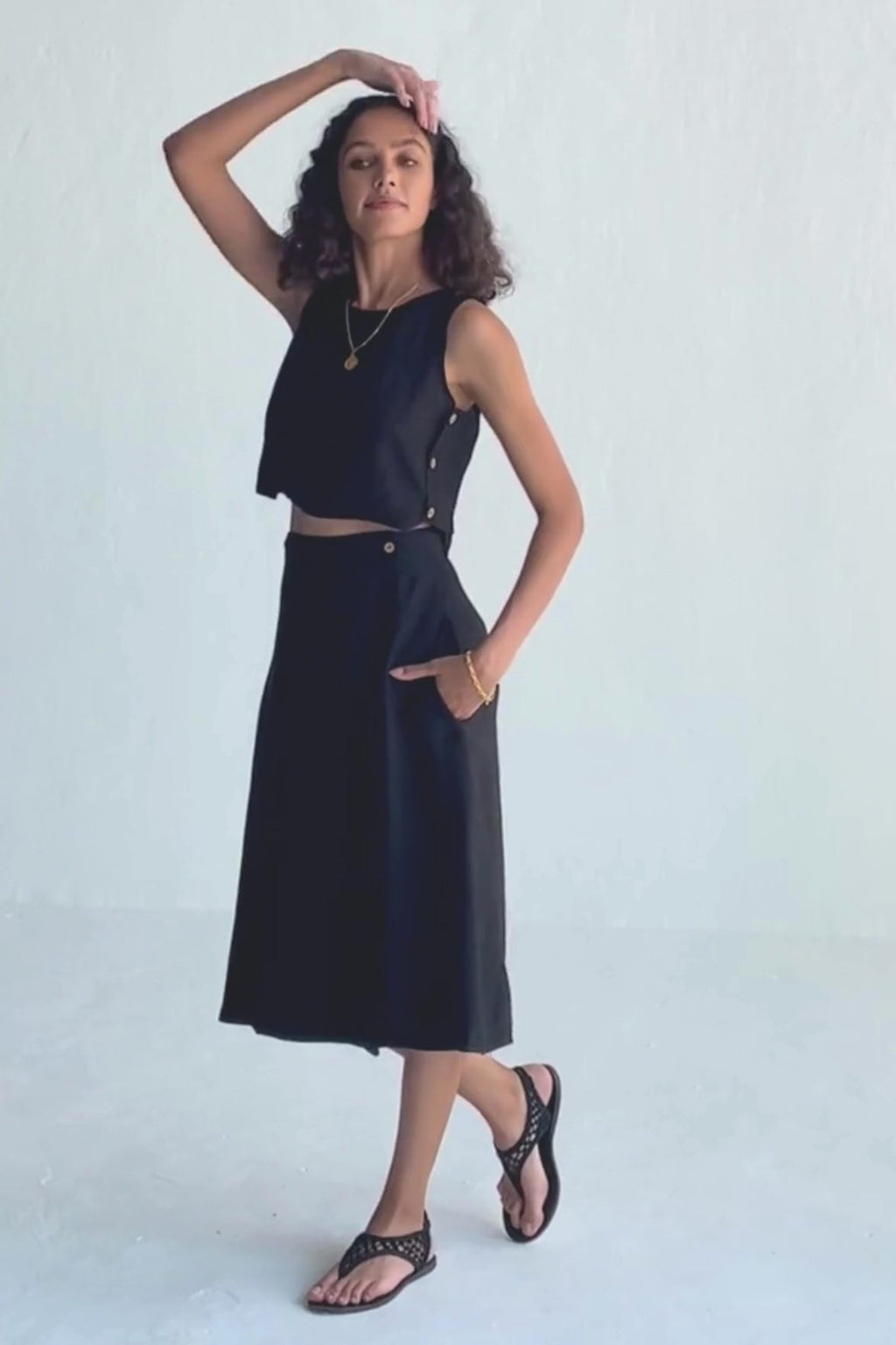 Breezy Summer Set in Black - LAVANDOBreezy Summer Set in BlackBreezy Summer Set in Black