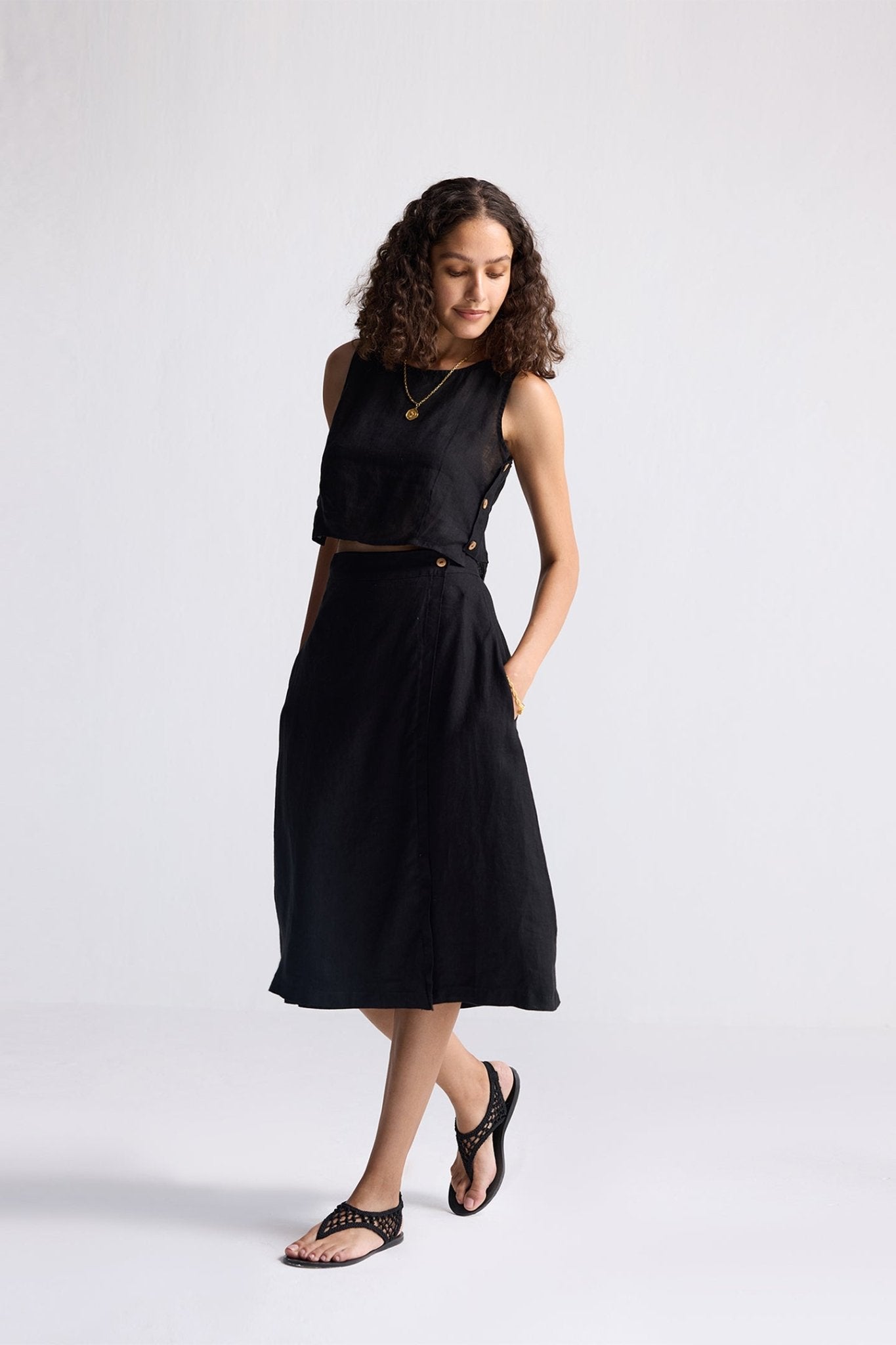 Breezy Summer Set in Black - LAVANDOBreezy Summer Set in BlackBreezy Summer Set in Black