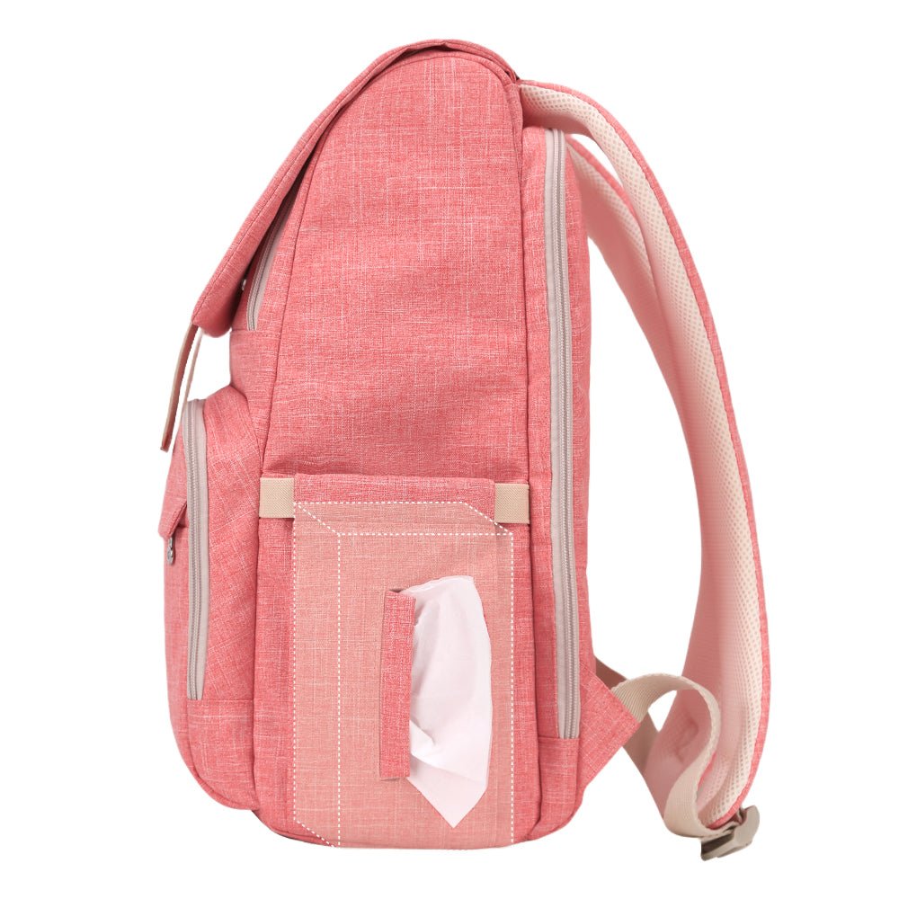 Canvas Diaper Bag Travel Backpack - LAVANDOCanvas Diaper Bag Travel BackpackCanvas Diaper Bag Travel Backpack