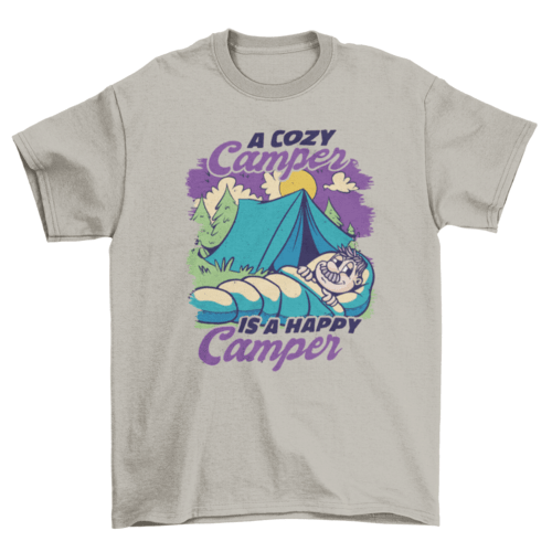 Cozy camper t-shirt - LAVANDOCozy camper t-shirtCozy camper t-shirt