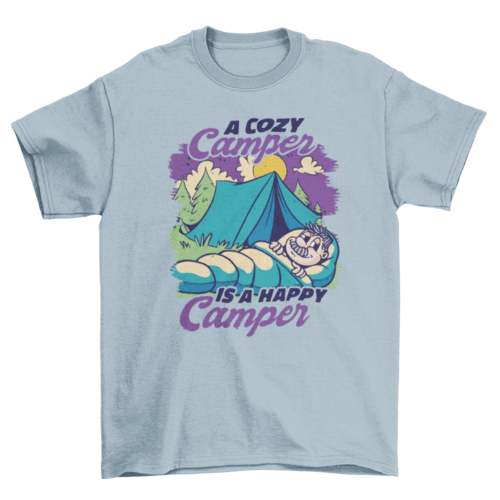 Cozy camper t-shirt - LAVANDOCozy camper t-shirtCozy camper t-shirt