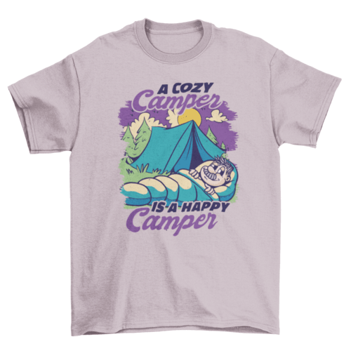 Cozy camper t-shirt - LAVANDOCozy camper t-shirtCozy camper t-shirt