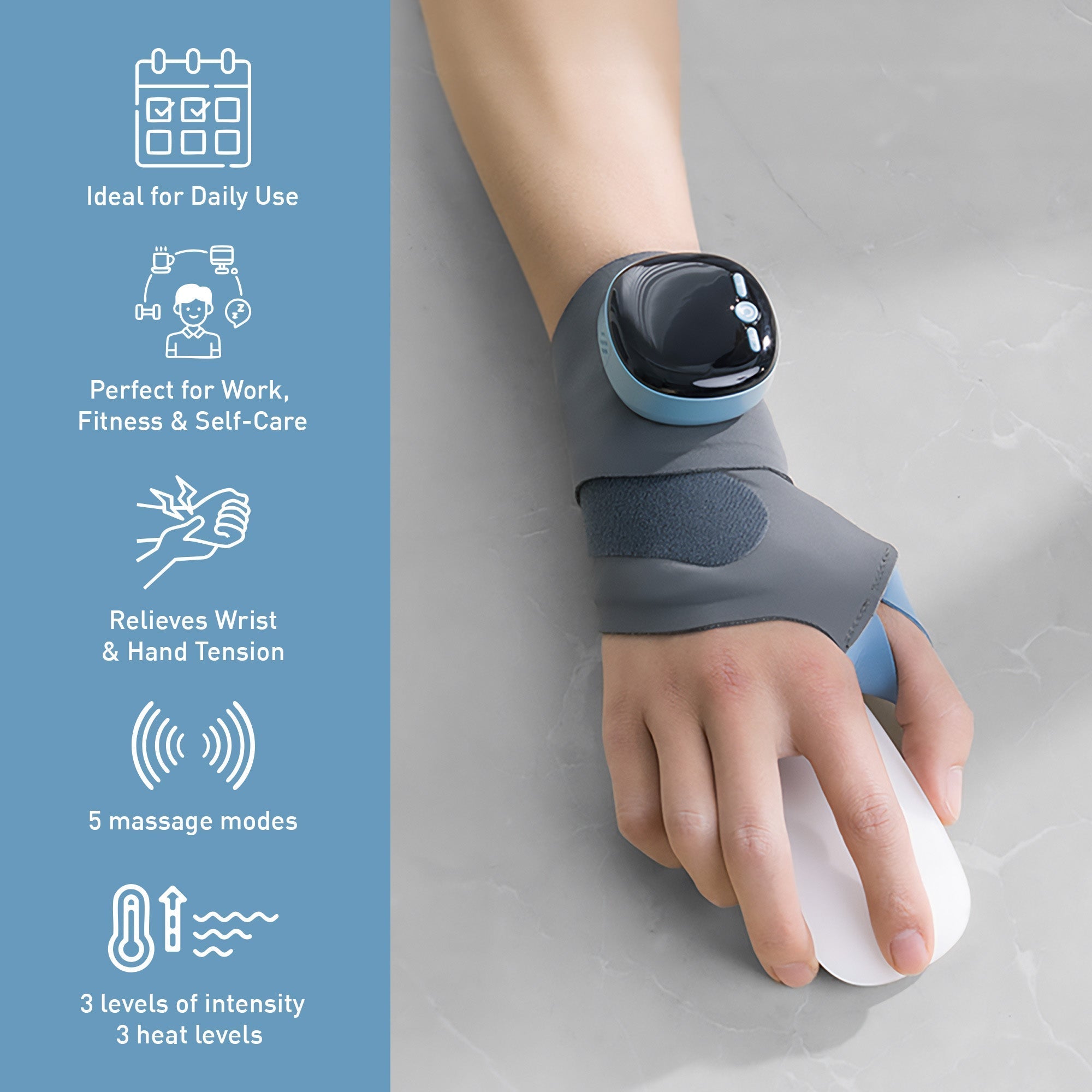 Electric Massager Wrist Guard – Relax & Revitalize Your Wrists! - LAVANDOElectric Massager Wrist Guard – Relax & Revitalize Your Wrists!Electric Massager Wrist Guard – Relax & Revitalize Your Wrists!