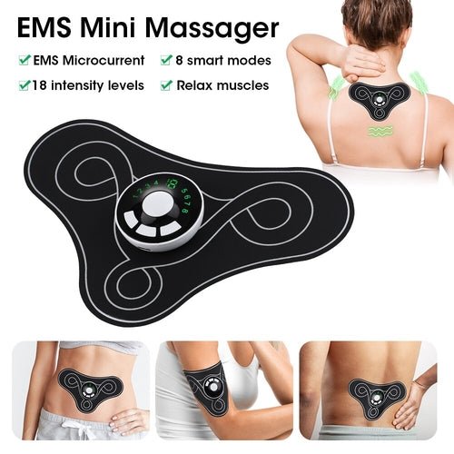 EMS Electric Massager Stimulator Pain Relief Neck Back Leg Health Care - LAVANDOEMS Electric Massager Stimulator Pain Relief Neck Back Leg Health CareEMS Electric Massager Stimulator Pain Relief Neck Back Leg Health Care