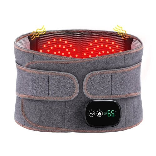Heat Therapy Lumbar Brace Support Massager Waist Massager Back Belt - LAVANDOHeat Therapy Lumbar Brace Support Massager Waist Massager Back BeltHeat Therapy Lumbar Brace Support Massager Waist Massager Back Belt