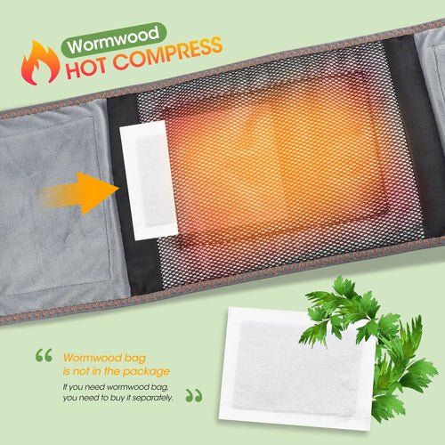 Heat Therapy Lumbar Brace Support Massager Waist Massager Back Belt - LAVANDOHeat Therapy Lumbar Brace Support Massager Waist Massager Back BeltHeat Therapy Lumbar Brace Support Massager Waist Massager Back Belt