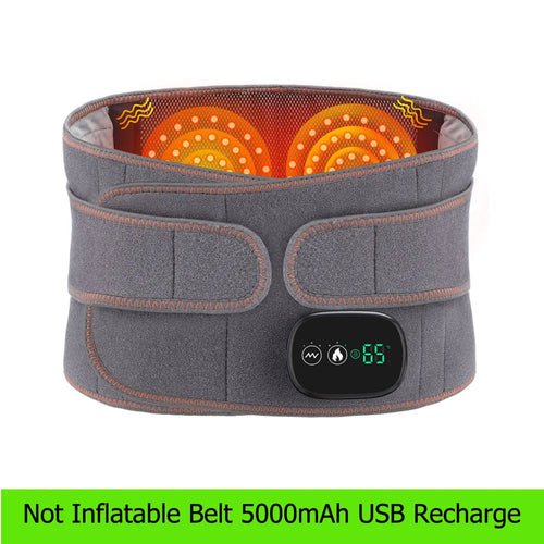 Heat Therapy Lumbar Brace Support Massager Waist Massager Back Belt - LAVANDOHeat Therapy Lumbar Brace Support Massager Waist Massager Back BeltHeat Therapy Lumbar Brace Support Massager Waist Massager Back Belt