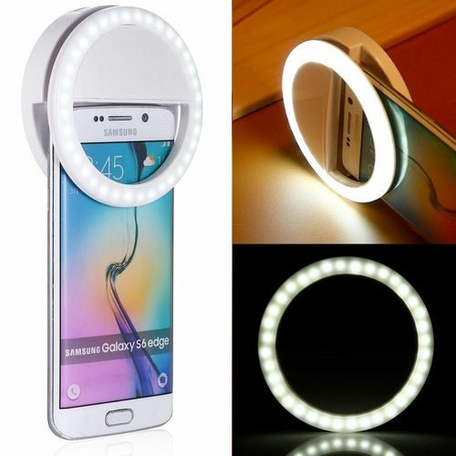 Portable Selfie Ring Clip On for Mobile Phone - LAVANDOPortable Selfie Ring Clip On for Mobile PhonePortable Selfie Ring Clip On for Mobile Phone