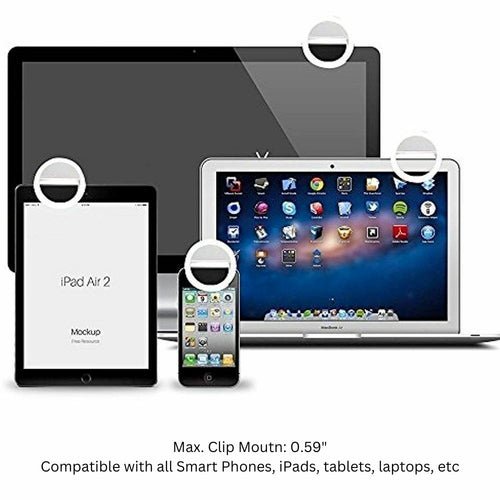 Portable Selfie Ring Clip On for Mobile Phone - LAVANDOPortable Selfie Ring Clip On for Mobile PhonePortable Selfie Ring Clip On for Mobile Phone