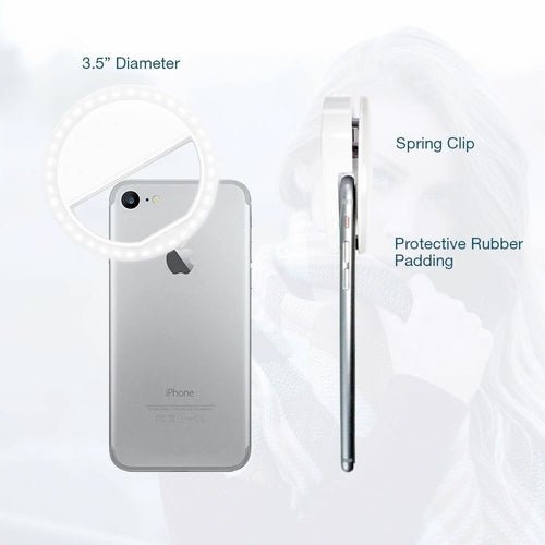 Portable Selfie Ring Clip On for Mobile Phone - LAVANDOPortable Selfie Ring Clip On for Mobile PhonePortable Selfie Ring Clip On for Mobile Phone
