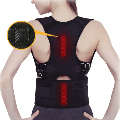 Posture Corrector Support Magnetic Back Shoulder Brace Belt Band For - LAVANDOPosture Corrector Support Magnetic Back Shoulder Brace Belt Band ForPosture Corrector Support Magnetic Back Shoulder Brace Belt Band For