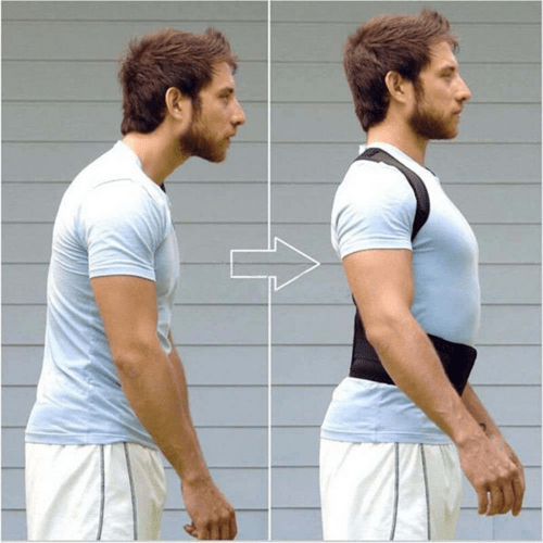 Posture Corrector Support Magnetic Back Shoulder Brace Belt Band For - LAVANDOPosture Corrector Support Magnetic Back Shoulder Brace Belt Band ForPosture Corrector Support Magnetic Back Shoulder Brace Belt Band For