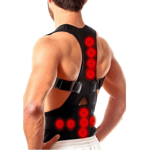 Posture Corrector Support Magnetic Back Shoulder Brace Belt Band For - LAVANDOPosture Corrector Support Magnetic Back Shoulder Brace Belt Band ForPosture Corrector Support Magnetic Back Shoulder Brace Belt Band For
