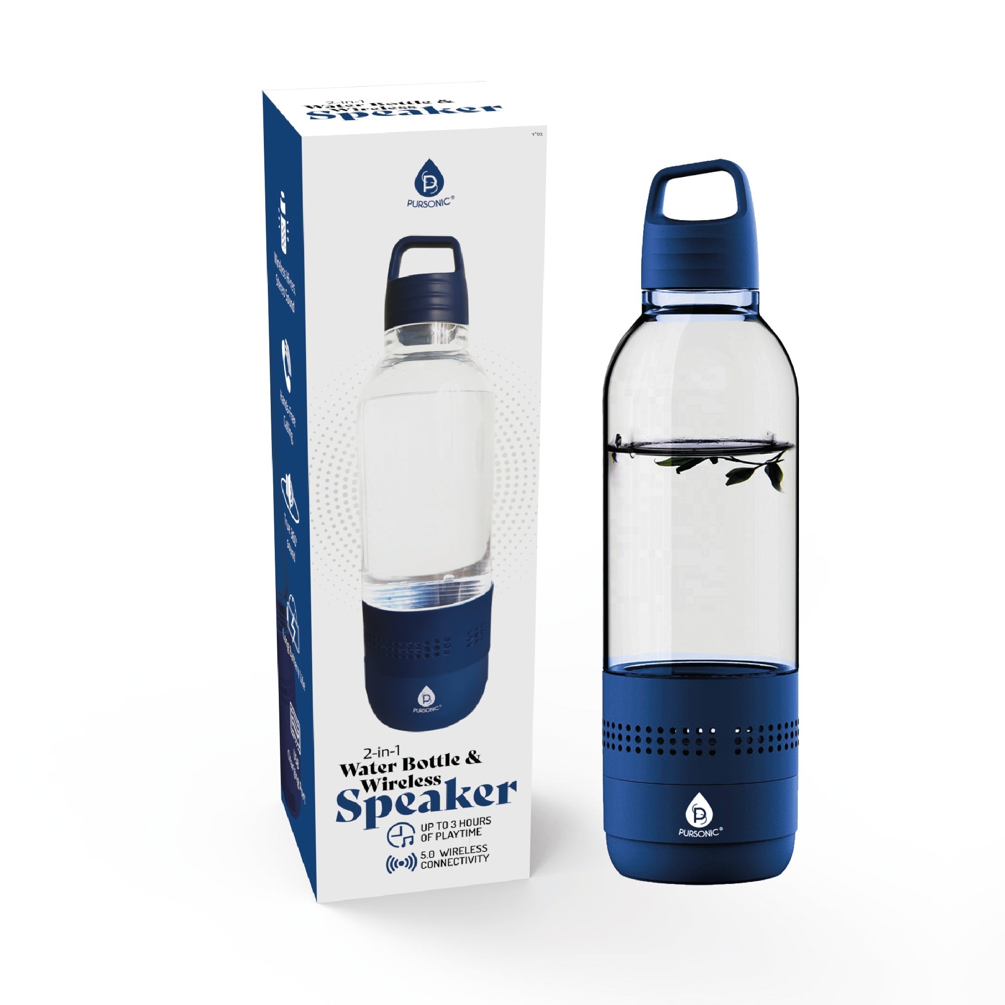 Pursonic 2-in-1 Water Bottle with Built-In Wireless Speaker - LAVANDOPursonic 2-in-1 Water Bottle with Built-In Wireless SpeakerPursonic 2-in-1 Water Bottle with Built-In Wireless Speaker