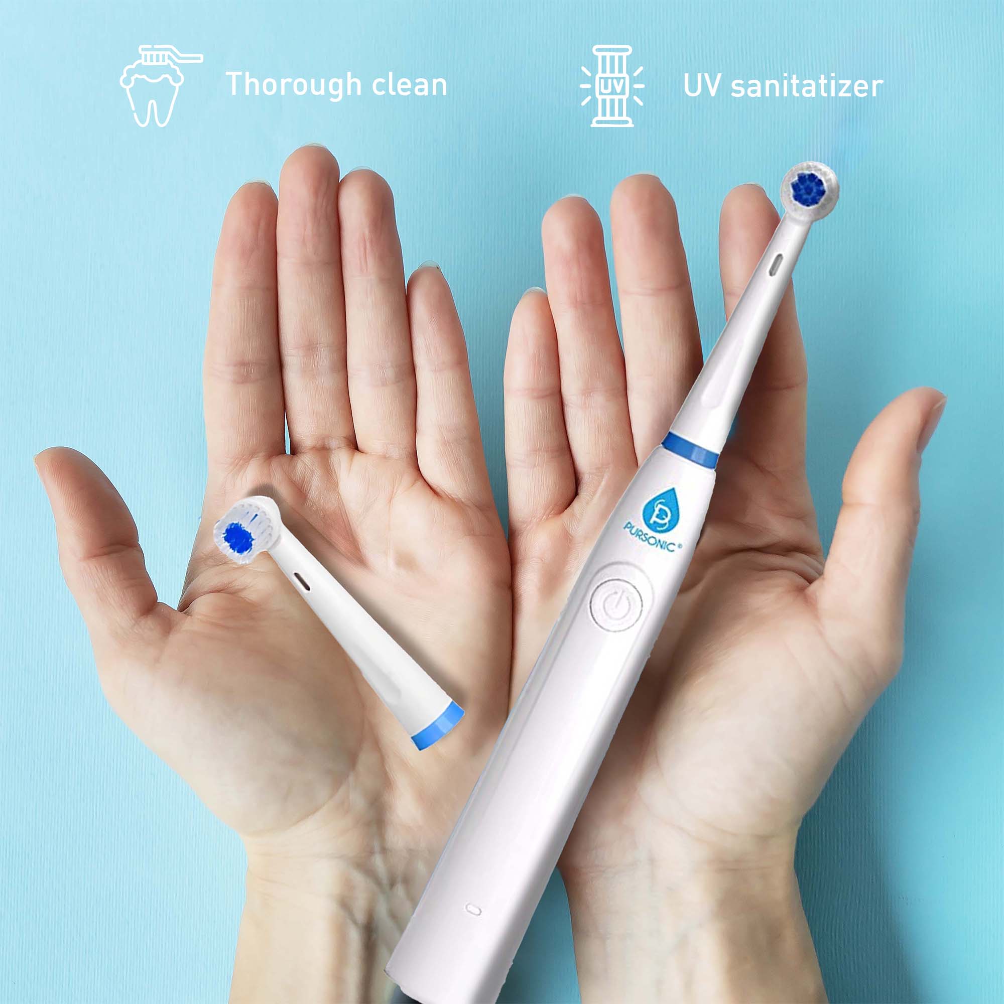 Pursonic Advanced Smile Care Bundle – LED Whitening Kit, Whitening Strips, & Electric Toothbrush - LAVANDOPursonic Advanced Smile Care Bundle – LED Whitening Kit, Whitening Strips, & Electric ToothbrushPursonic Advanced Smile Care Bundle – LED Whitening Kit, Whitening Strips, & Electric Toothbrush