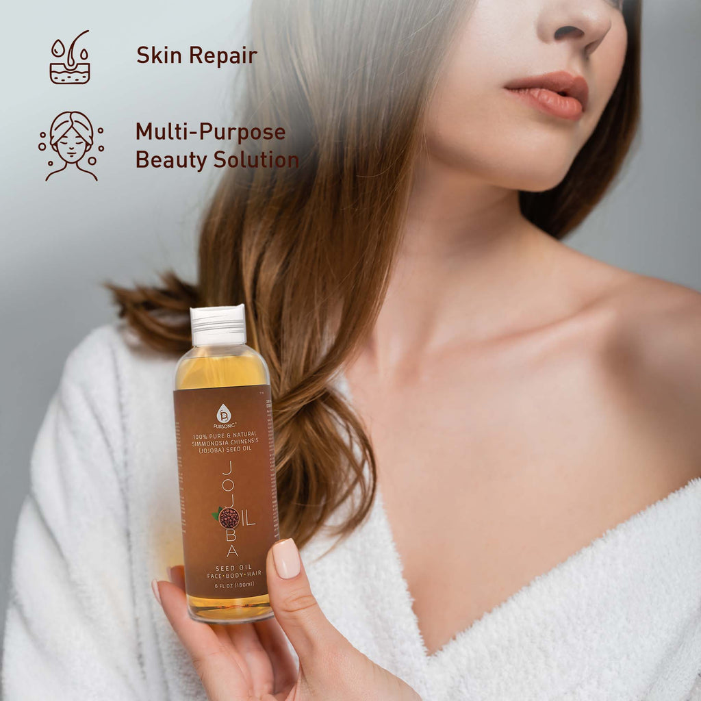 Pursonic Essential Oils & Skin Care Mega Bundle – 100% Pure Golden Jojoba Oil, Rosehip Oil, Sweet Almond Oil, Fractionated Coconut Oil, and Castor Oil - LAVANDOPursonic Essential Oils & Skin Care Mega Bundle – 100% Pure Golden Jojoba Oil, Rosehip Oil, Sweet Almond Oil, Fractionated Coconut Oil, and Castor OilPursonic Essential Oils & Skin Care Mega Bundle – 100% Pure Golden Jojoba Oil, Rosehip Oil, Sweet Almond Oil, Fractionated Coconut Oil, and Castor Oil