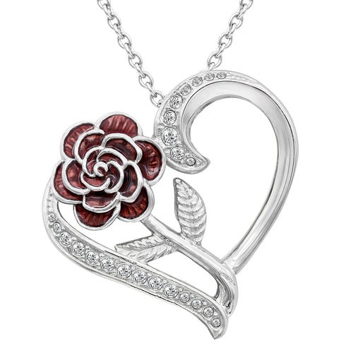 Rosa Dell‚ÄôAmore Heart Necklace - LAVANDORosa Dell‚ÄôAmore Heart NecklaceRosa Dell‚ÄôAmore Heart Necklace