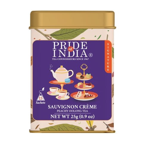 Sauvignon Creme - Peachy Oolong Tea Bags - LAVANDOSauvignon Creme - Peachy Oolong Tea BagsSauvignon Creme - Peachy Oolong Tea Bags