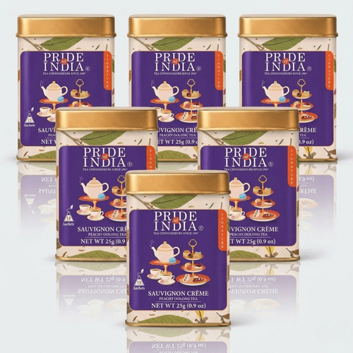 Sauvignon Creme - Peachy Oolong Tea Bags - LAVANDOSauvignon Creme - Peachy Oolong Tea BagsSauvignon Creme - Peachy Oolong Tea Bags