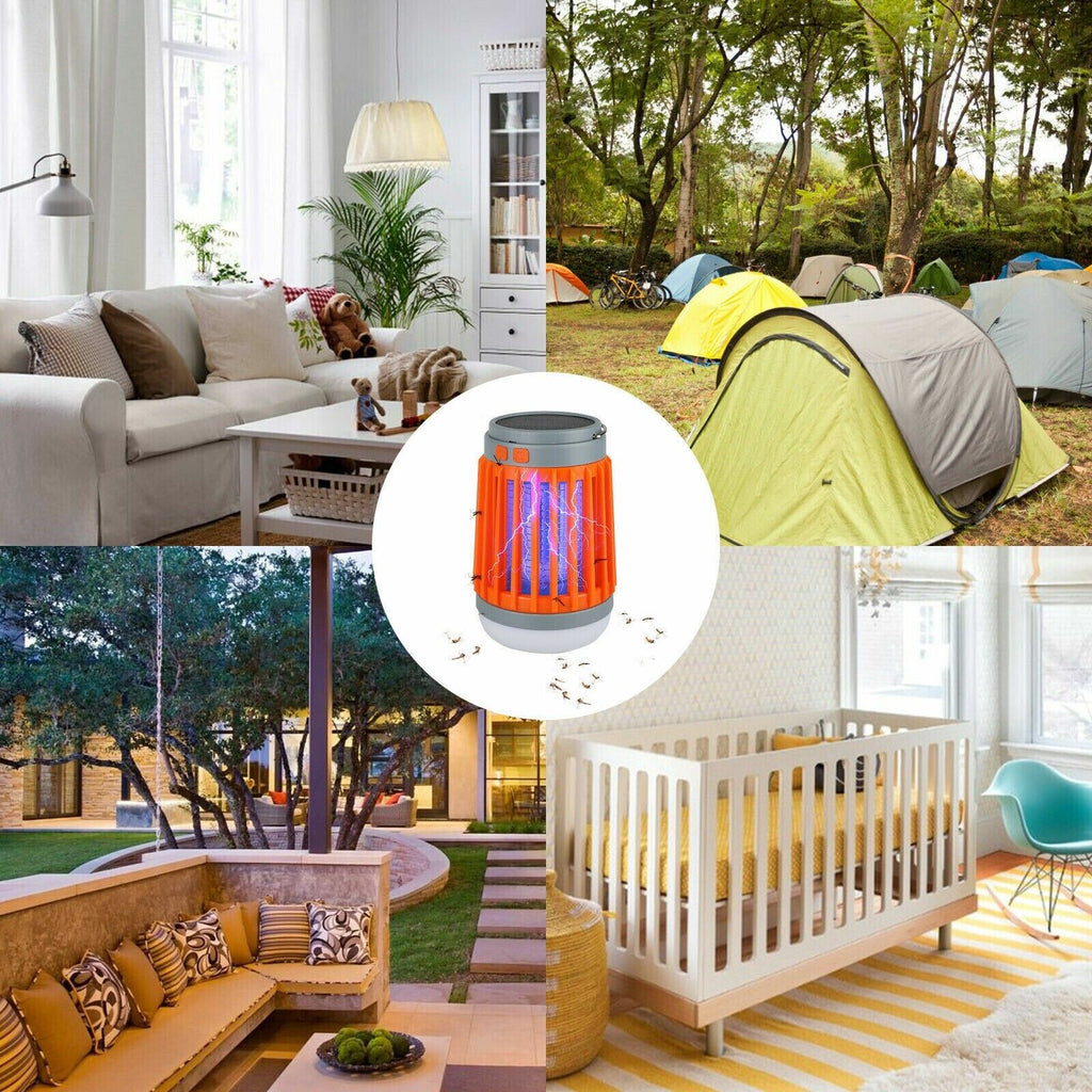 Solar USB Mosquito Killer Light Electronic Fly Bug Insect Zapper Trap Pest Lamp - LAVANDOSolar USB Mosquito Killer Light Electronic Fly Bug Insect Zapper Trap Pest LampSolar USB Mosquito Killer Light Electronic Fly Bug Insect Zapper Trap Pest Lamp