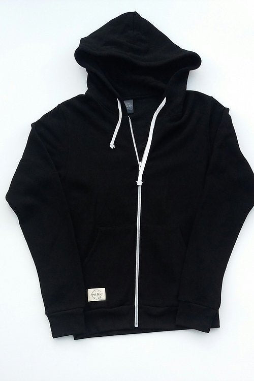 Unisex Bamboo Hoodies- Black - LAVANDOUnisex Bamboo Hoodies- BlackUnisex Bamboo Hoodies- Black