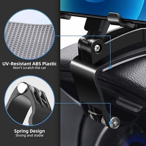 Universal Car Dashboard Mount Holder Stand Clamp Cradle Clip For Cell - LAVANDOUniversal Car Dashboard Mount Holder Stand Clamp Cradle Clip For CellUniversal Car Dashboard Mount Holder Stand Clamp Cradle Clip For Cell