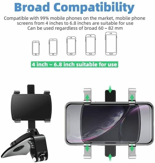 Universal Car Dashboard Mount Holder Stand Clamp Cradle Clip For Cell - LAVANDOUniversal Car Dashboard Mount Holder Stand Clamp Cradle Clip For CellUniversal Car Dashboard Mount Holder Stand Clamp Cradle Clip For Cell